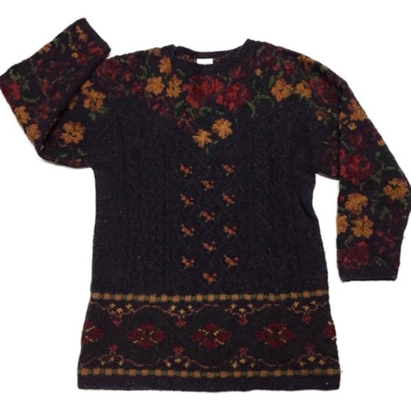 Laura Ashley Sweaters - SOLD Vintage Laura Ashley Cottagecore Floral
